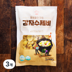 쿡탁 감자수제비 2~3인분, 400g, 3개