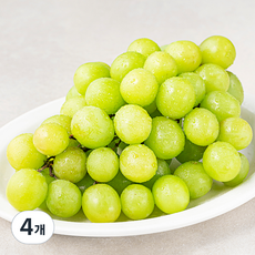 다조은 페루산 씨없는 점보 청포도, 700g, 4개