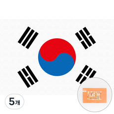아트조이 DIY 명화그리기 10 x 15 cm, 태극기, 5개