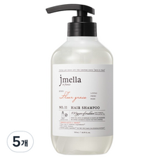 제이멜라 인 프랑스 플뢰르 그레이스 헤어 샴푸 리치 앤 피오니향, 500ml, 5개