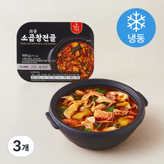 와룡막창 소곱창 전골 (냉동), 500g, 3개