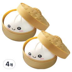 2Youngdesign 大餃子軟Q壓力球 白色, 4個