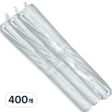 漂亮袋子直型可回收塑膠袋透明2號, 400個, 50L