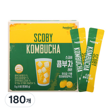 힐링 스코비 콤부차 레몬, 5g, 60개입, 3개