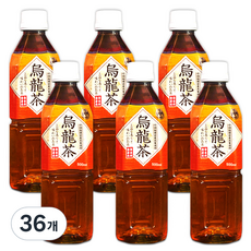 토미나가 고베 사보 우롱차, 500ml, 1개입, 36개