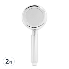 Bath Tem水壓上升晨間蓮蓬頭 NSH-150, 2個, 銀色