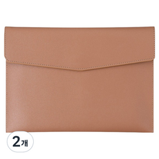 Logro A5 文件收納袋 收納盒, 棕色, 2個
