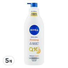 니베아 Q10 바디 밀크 로션 화이트, 400ml, 5개