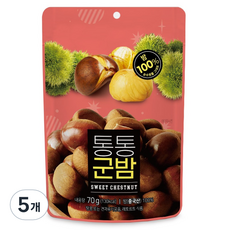 Nutree 飽滿烤栗子, 70g, 5個