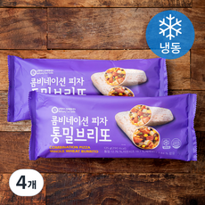콤비네이션 피자 통밀 브리또 (냉동), 125g, 1개입, 4개