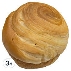 우유를 넣어 부드럽고 고소한 12겹 밀크 데니쉬 페스츄리 8p, 320g, 3개