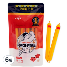 Chunhajangsa 火腿天下壯士 原味香腸, 280g, 6袋