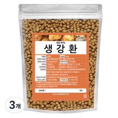 생생드림 생강환, 3개, 500g