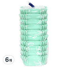 사각 코팅 반찬컵 45mm, 100개입, 6개