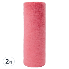 캐롤링 빨아쓰는 극세사 행주 다용도 롤타올 레드, 2개, 1개입