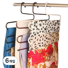 防滑5層衣架3件組, 黑色, 棕色, 白色, 2個