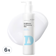 닥터디퍼런트 퍼스트 클렌징 밀크, 6개, 200ml