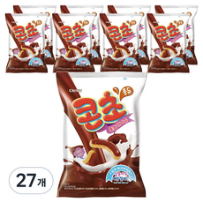 크라운 콘초 스낵, 135g, 27개