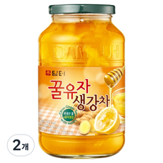 담터 꿀유자 생강차, 1kg, 2개, 1개입