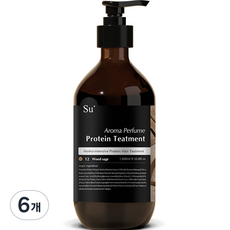 수오가닉 우드세이지 트리트먼트, 1L, 6개