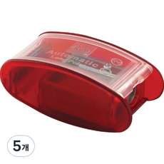 KUM 庫姆 直徑8mm鉛筆專用削鉛筆機 AS2, 紅色, 5個