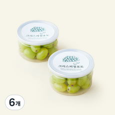바로먹는 크리스피 청포도, 200g, 6개