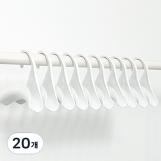 Jyulhome 拱形包包掛架, 白色, 20個