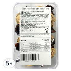 엘반 폰단테 퍼지 초콜릿크림, 200g, 5개