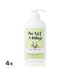 I'm NOT A Baby 兒童沐浴乳, 500ml, 4個