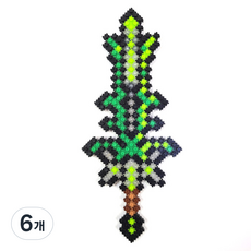 블럭통 디폼블럭 칼 총 만들기 세트, 8, 6개