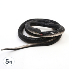 PARTYHAE 逼真蛇模型 黑色, 5個