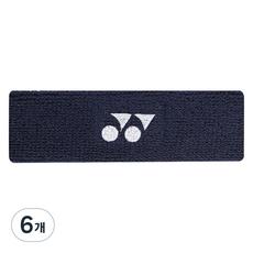 요넥스 헤어밴드 249BN003U, CHARCOAL GRAY, 6개