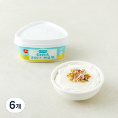 서울우유 더진한 알룰로스 그릭 요거트, 100g, 6개