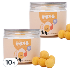 제로랩스 강아지 꽁꽁가득 트릿 동결건조간식, 10개, 계란노른자 맛, 70g
