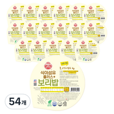 오뚜기 식이섬유플러스 보리밥, 130g, 54개