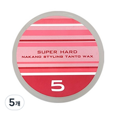 나카노 스타일링 탄트 앤 왁스 5, 90g, 5개