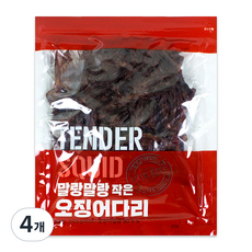 리프레쉬 왕철판 구운 꼬마 오징어 다리, 200g, 4개