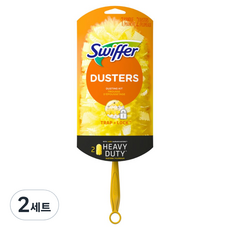 스위퍼 더스터 360 먼지떨이 스타터 키트 손잡이 30cm + 리필 2p, 혼합색상, 2세트