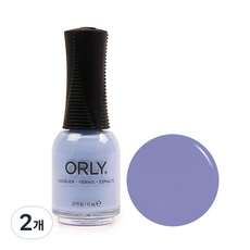 오를리 네일컬러 매니큐어, 2020088블루아이리스, 11ml, 2개