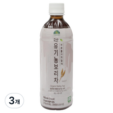 Organic Story 韓國產大麥茶, 3個, 500ml