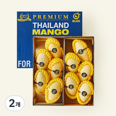 이웃마을 태국산 망고, 2.9kg(10~11과/M), 2개