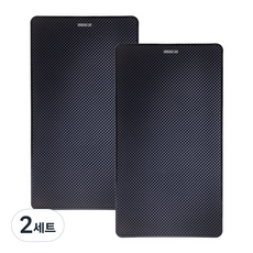 URBAN CAR 防滑黏貼墊 大型 2入, 2個, 黑色