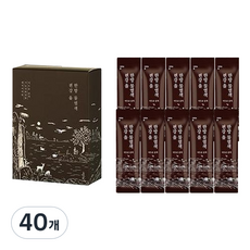 편강율 한방 물 염모제, 어두운갈색, 40개