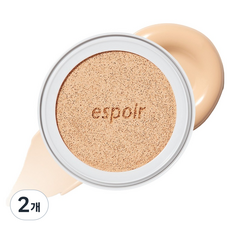 에스쁘아 실크 스킨 레이어 쿠션 리필 13g, 23 베이지, 2개