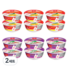 우리가스토리 베트남 쌀국수 컵라면 소고기맛 120g + 닭고기맛 120g 12개, 24세트