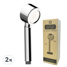 基本款蓮蓬頭, 2個, 鉻色