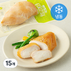 아임닭 맛있는 닭가슴살 훈제 (냉동), 100g, 1개입, 15개