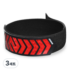 BANSA 울트라 시리즈 ULTRA S 반사밴드 세트, 레드