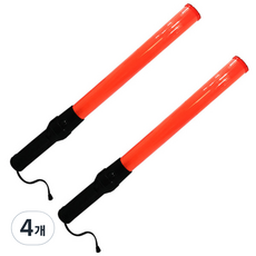 대원안전 LED 신호봉, 4개, 혼합색상