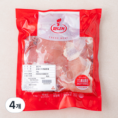 마니커 닭절단육 볶음탕용 (냉장), 1kg, 4개